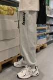 Трендовые спортивные штаны для отдыха, коллекция 2022, осенние, в корейском стиле, оверсайз, свободный крой