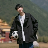 Японская весенняя ретро куртка для отдыха, тренд сезона, в американском стиле, оверсайз, с вышивкой, подходит для подростков