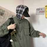 Демисезонная куртка, комплект, толстовка с капюшоном, трендовый плащ, большой размер