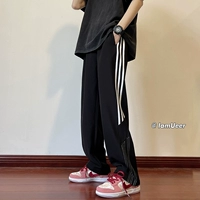 Tide, весенние спортивные штаны, свободный прямой крой, европейский стиль