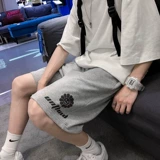 Летние шорты для отдыха, светоотражающие трендовые тонкие штаны, свободный прямой крой