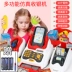 Trẻ em mô phỏng siêu thị tiền mặt đồ chơi nhà có thể quét bé trai và bé gái đa chức năng kiểm tra quầy đồ chơi xe trò chơi Đồ chơi gia đình