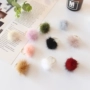 3401aX Thanh Đảo Eraser Trang sức Mùa thu và Mùa đông Mới Siêu ngọt ngào Fairy Fairy Chic Water Margin Ball Ring nhẫn đeo ngón trỏ