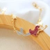 6421 Thanh Đảo Eraser Trang sức Nàng tiên cá xinh đẹp Bingbing Pentagram Vòng đeo tay tinh tế Nữ - Vòng đeo tay Clasp vòng tay trầm hương Vòng đeo tay Clasp