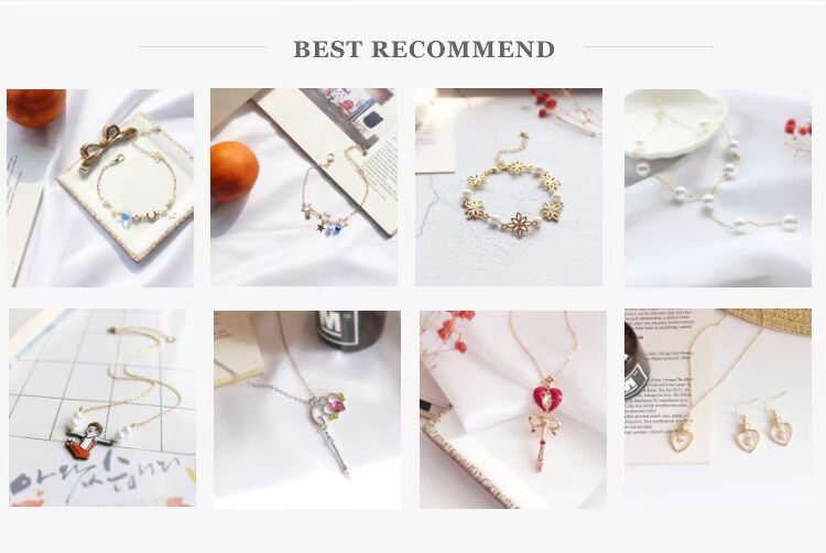 5548 Thanh Đảo Eraser Trang sức Nghệ thuật Nhật Bản Ngọt ngào Ngọt ngào Cô gái tươi mát Star Blue Pearl Bracelet thạch anh tóc vàng