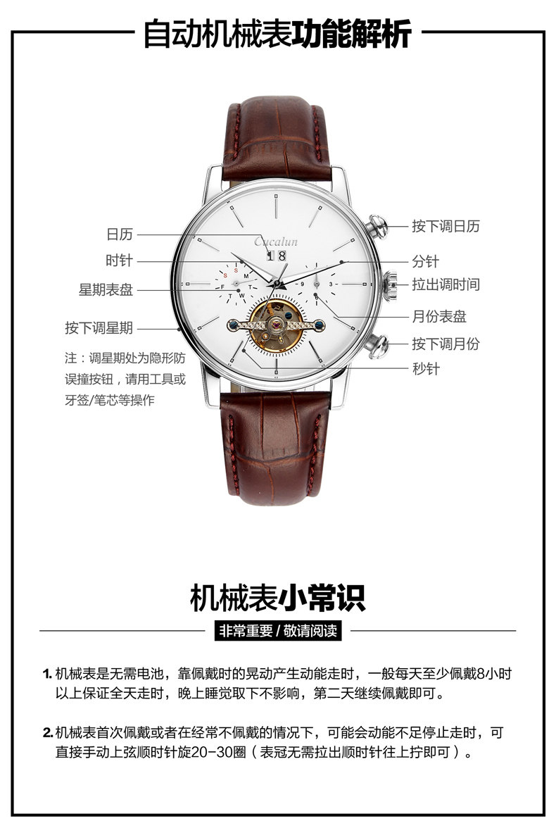 Montre pour homme CUCALUN    - Ref 3271582 Image 22