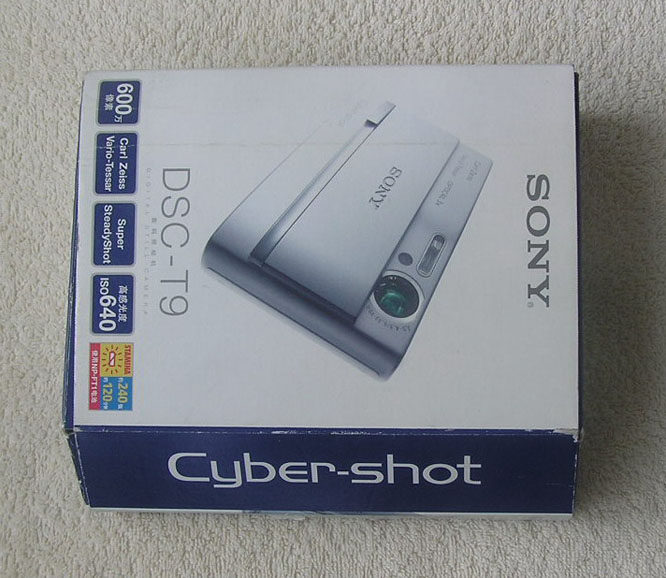 Sony/索尼 DSC-T9 цифровой камера ( кассета пакет ПересечениеИзлечивать