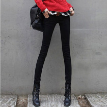 2020 Spring New Jeans Womens Small Foot Slim Korean Joker Slim High Black Skinny Pencil Pants