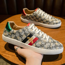 European station autumn mens shoes Little Bee mens casual shoes trendy shoes high-end lightweight fashion net red hot style soft sneakers