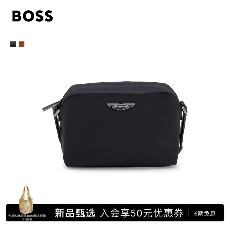 [Gift Aston Martin Collaboration] Boss Men's 2026 Autumn New Crossbody Bag