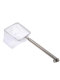 Stainless Steel Retractable Fish Net for Aquariums, Small Size 3D Fishing Net, Dense Mesh Net for Viewing Fish