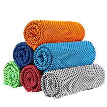 Sports towel absorbs sweat fitness mens basketball and womens badminton room running portable water-absorbent quick-drying cold-sense sweat towel ice