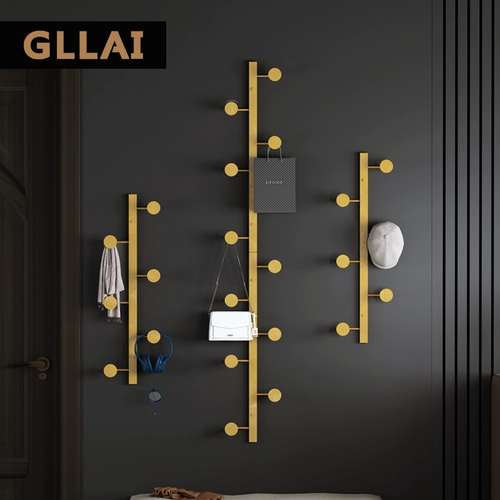 Итальянская легкая роскошная стена Современная современная простая золотая спектакля Введите ворота ворота стена, висящая спальня творческая подвеска
