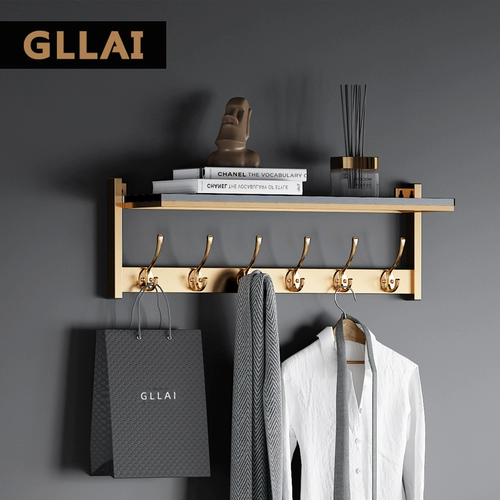 Итальянская легкая роскошная шляпа для стойки для одежды в дверь после входа в дверь.