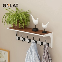 B Модель белый+цвета грецкого ореха (шесть крючков)