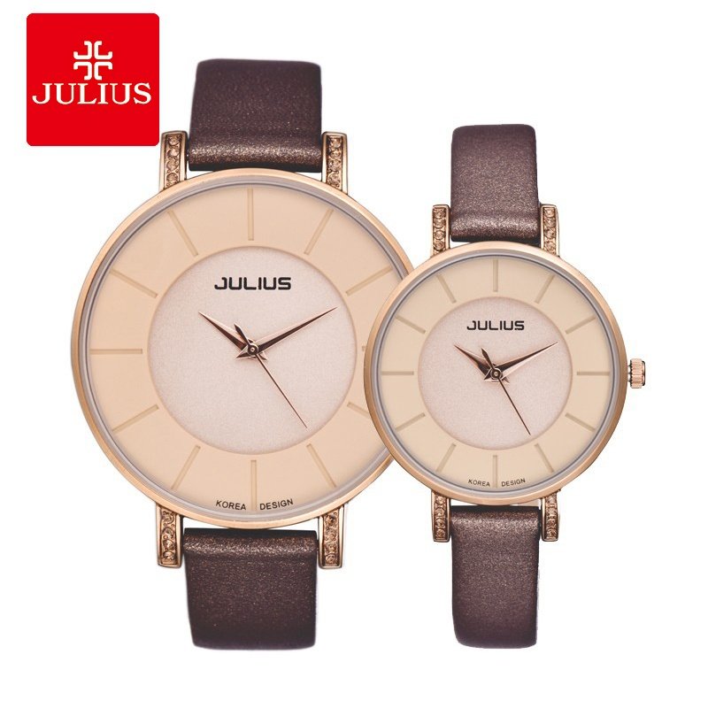 Julishi watch female ins style niche light luxury simple temperament couple watch a pair of 2021 new women's watch