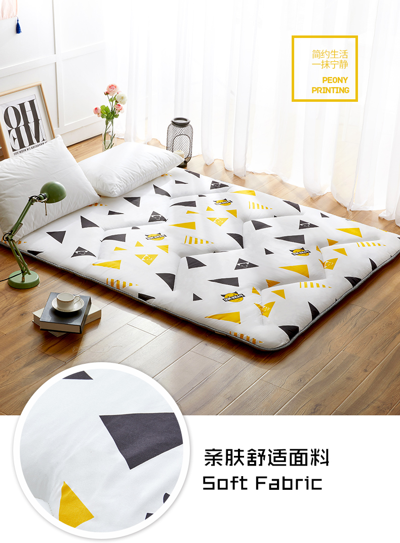 Ký túc xá sinh viên 0.8 * 1.9 một mét 90 gấp 1 đơn 1.2 nệm quilt 1.0 m sàn phòng ngủ mat ngủ mat