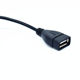 usb2.0 male-to-female charging extension cord with switch table lamp fan driving recorder power cord two-core wire