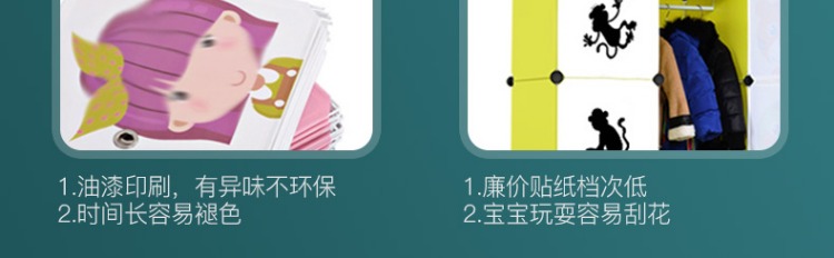 Trẻ em vải tủ quần áo tấm gỗ rắn đơn giản nền kinh tế hiện đại đơn giản căn hộ nhỏ phòng ngủ lắp ráp nhà tủ quần áo tủ quần áo - Buồng mua tủ quần áo