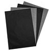 Graphite Carbon Paper Black Blue Carbon Paper Single-Sided A4 Tracing Paper 9X 13inch Clear Writing for Drawing and Tracing