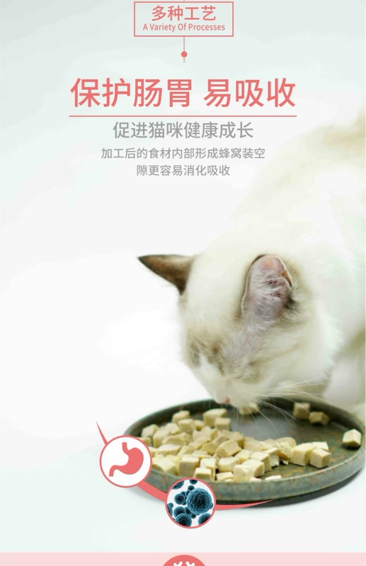 FelineHouse Fat Face Cat House Pet Snacks Frozen Multi-Tếm Thức ăn cho mèo và thức ăn cho chó - Đồ ăn nhẹ cho mèo