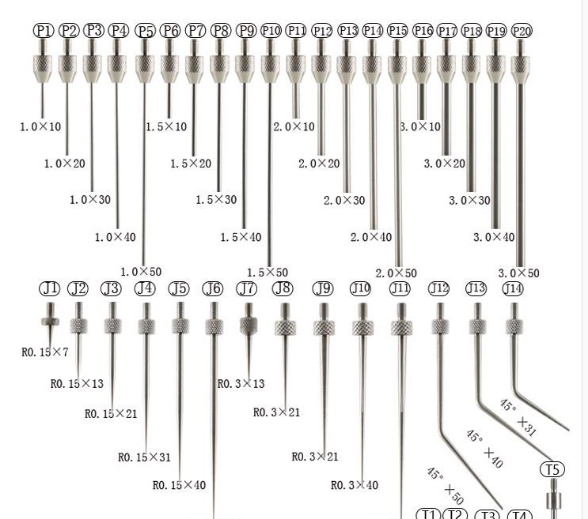 Percentile Probe Lever Percentile Ruby Probe Probe Extension rod Flat Hairpin gauge Probe adapter