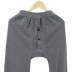 Quần mùa thu nam đơn mảnh cotton lỏng giữa và già cộng với phân bón XL phần mỏng dòng ấm quần đáy quần cotton