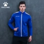 2018 new Calme áo khoác thể thao nam KELME dài tay đào tạo bóng đá phù hợp với áo khoác mùa xuân và mùa thu mô hình có thể được tùy chỉnh áo khoác tập gym nữ