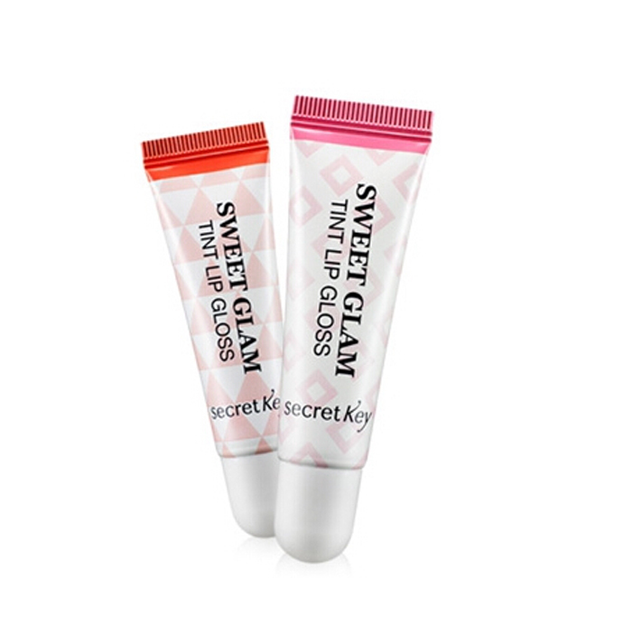 secret key丝柯莉3秒变色甜美迷人渐变水光唇蜜唇彩 粉色橘色10ml
