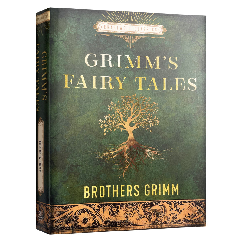 The Essential Grimm's Fairy Tales, the Original English Version of the Grimm's Fairy Tales Collection, the Classic Series by Chatwell, Hardcover, English Edition, Imported Original English Books The Essential Grimm's Fairy Tales, the Original English Version of the Grimm's Fairy Tales Collection, the Classic Series by Chatwell, Hardcover, English Edition, Imported Original English Books