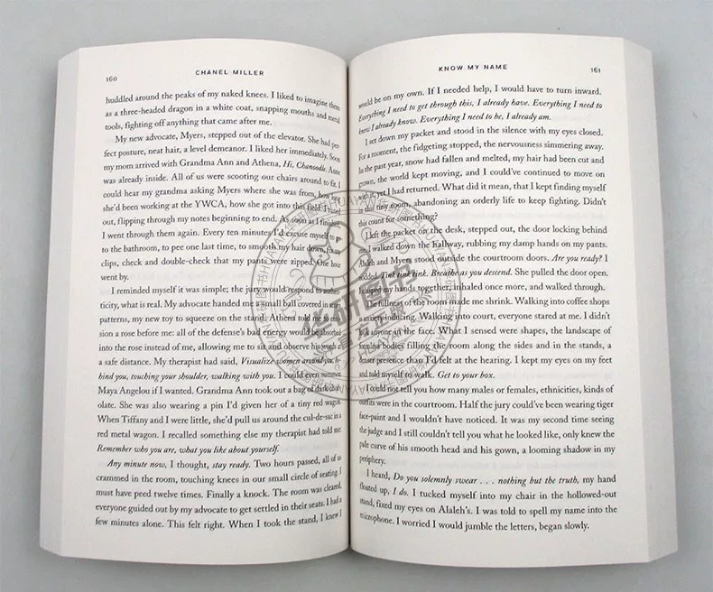 Know My Name A Memoir English original version Know My Name A Memoir English version biography Chanel Miller imported original English book