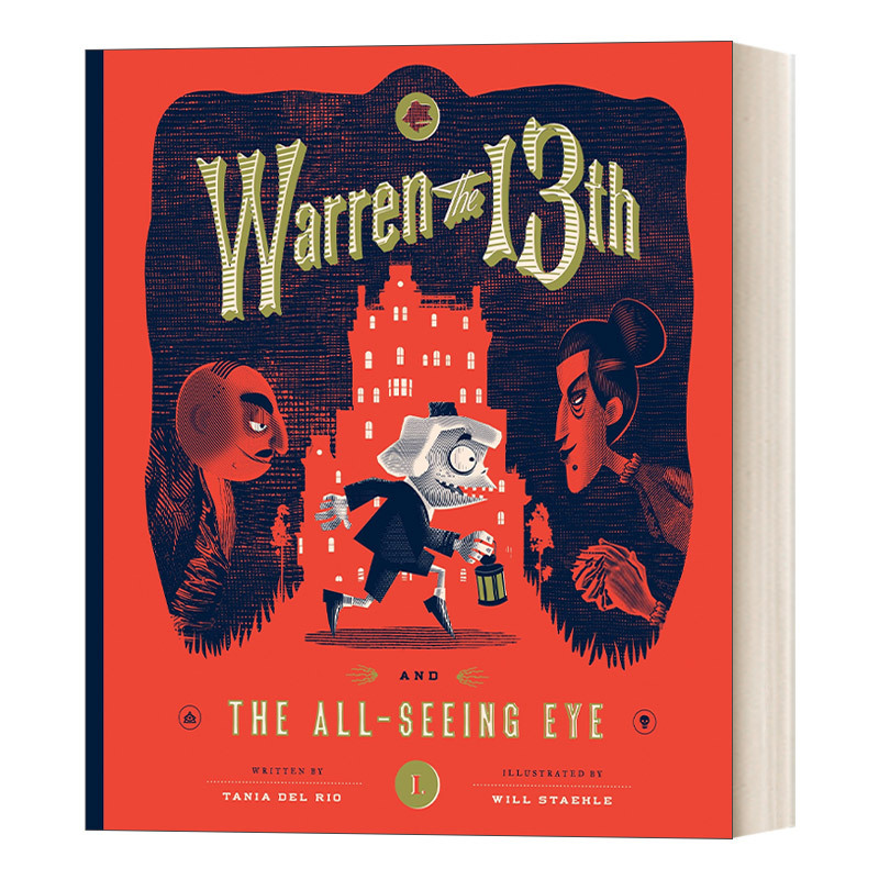 Warren the 13Th and the All-Seeing Eye, Original English Novel, Children's Book, Hardcover, English Version, Imported English Original Book Warren the 13Th and the All-Seeing Eye, Original English Novel, Children's Book, Hardcover, English Version, Imported English Original Book