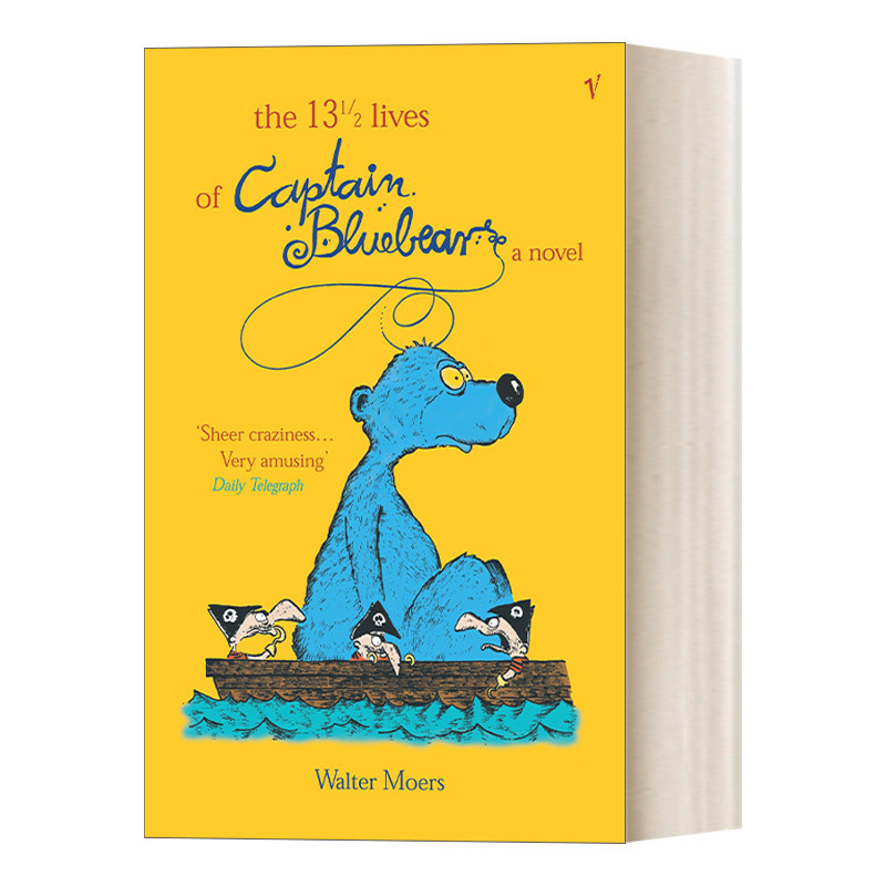Original English Novel 13.5 Lives of Captain Bluebear: the Half-Life Memories of Captain Bluebear, a Sea Bear's Half-Life Memoirs, Walter Moers, English Version, Imported English Books