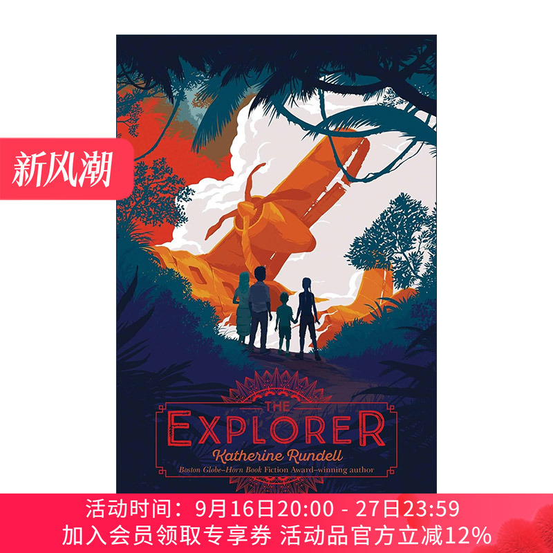 The Explorer, the Original English Version, Is the Adventure Story of Four Children. Written by Katherine Rundell, the 2017 Costa Carnegie Award-Nominated Author. English Edition, Imported Original English Book