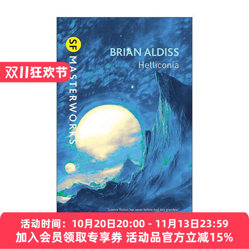 English Original Version of Helliconia, a Masterpiece of Science Fiction by Brian Aldiss, English Edition, Imported Original English Book English Original Version of Helliconia, a Masterpiece of Science Fiction by Brian Aldiss, English Edition, Imported Original English Book