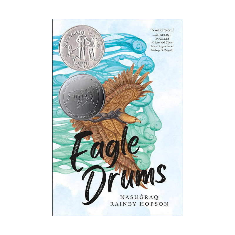 English Original Version Eagle Drums, Hardcover, 2024 Newbery Silver Medal, English Edition, Imported English Original Book