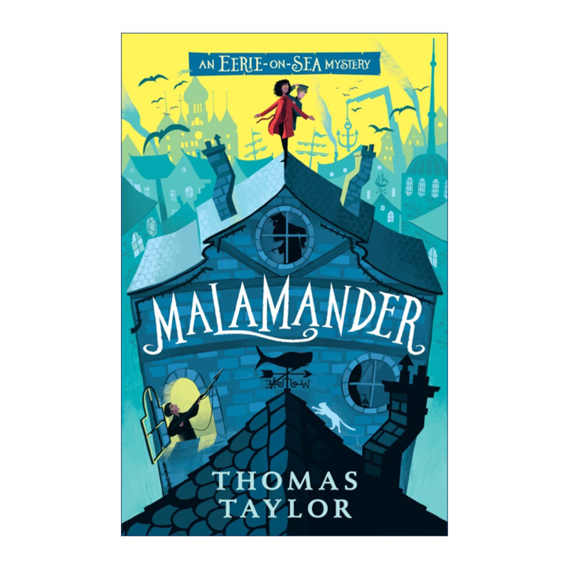 English Original Version an Eerie-On-Sea Mystery Malamander the Legend of the Sea Monster Series 1 Children's Suspense Fantasy Adventure Novel Thomas Taylor English Version Imported Original Book