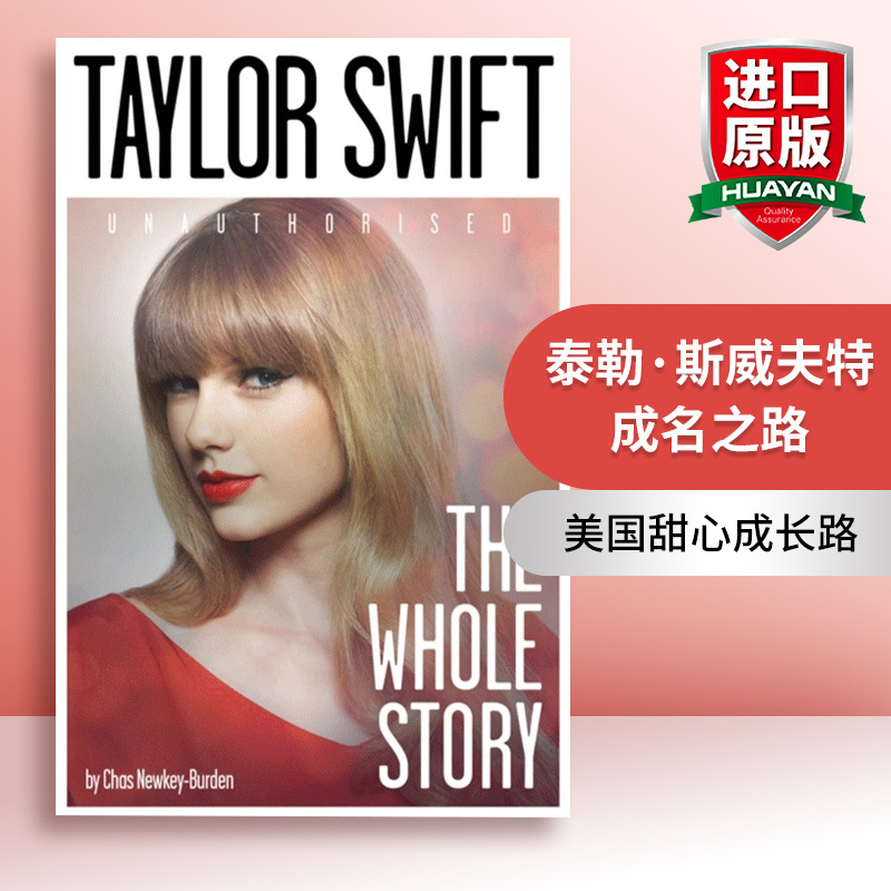 English Original Version Taylor Swift the Whole Story Celebrity Biography English Version Imported English Original Books