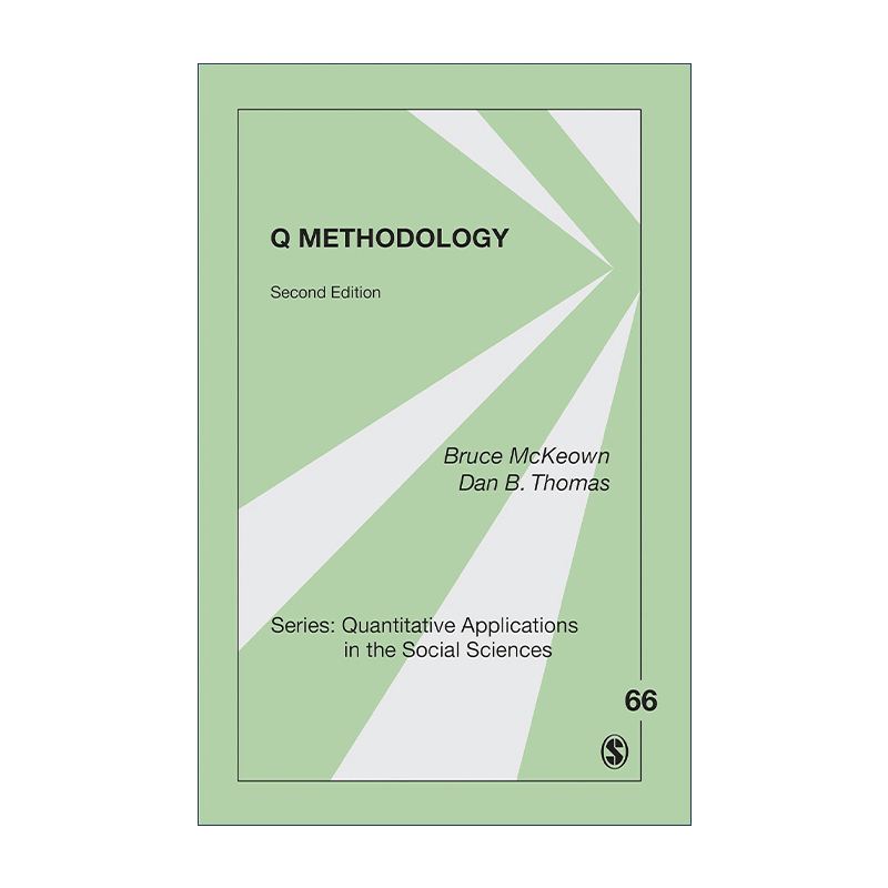 📚揭秘Q方法学的秘密武器!Bruce McKeown带你深入SAGE社会科学定量研究应用丛书-社会科学类原版书-淘宝好物网