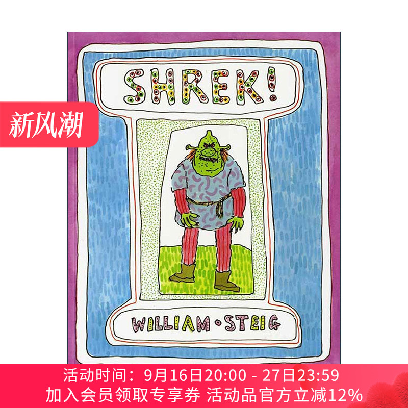 English Original Version Shrek the Monster William Steig English Edition Imported English Original Book English Original Version Shrek the Monster William Steig English Edition Imported English Original Book
