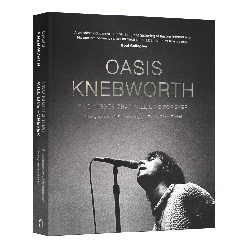 English Original Edition Oasis Knebworth Oasis Band and Huddersfield Concerts Two Unforgettable Nights 25Th Anniversary Concert Photography Art Book English Version Imported English Original Book