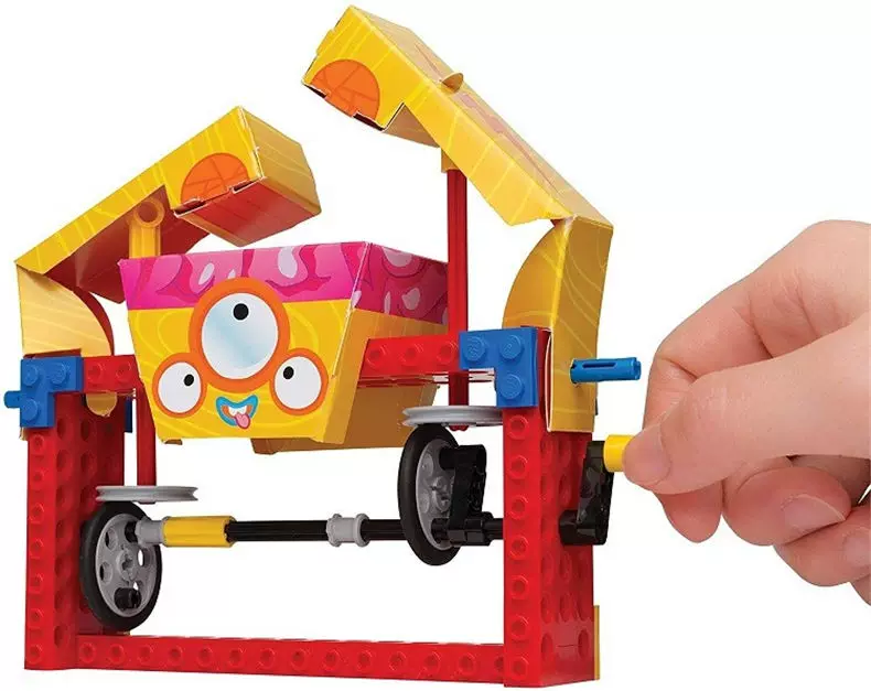 LEGO Gear Bots Создать 8 машин Gear Bots Create