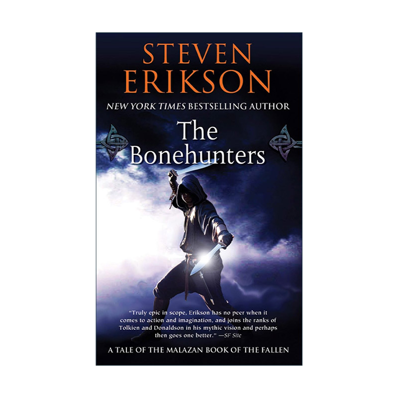The Original English Version of the Bonehunters, Maraz's Book of the Dead Volume 6, the Bonehunters, by Stephen Erikson, Epic Fantasy Novel, English Version, Imported Original English Book