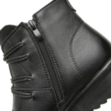 Зимние нескользящие туфли для матери, флисовая обувь, удерживающие тепло короткие сапоги для кожаной обуви, для среднего возраста