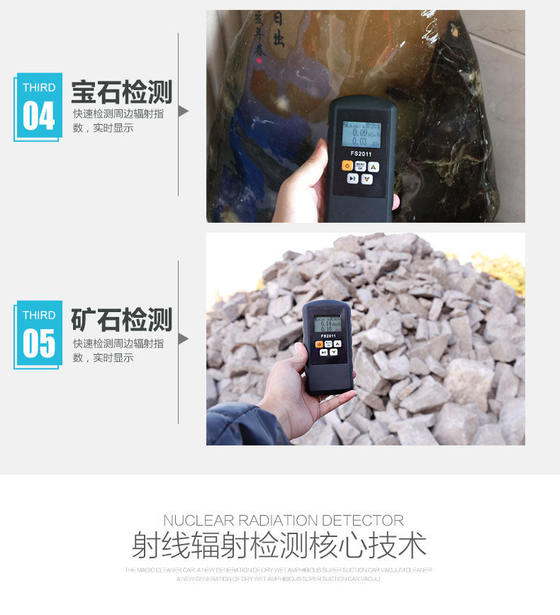 Детектор радиации None ETCR FS2011 XY