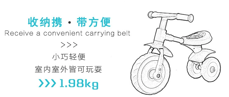 Xe đẩy trẻ em cân bằng xe trượt cho bé không có bàn đạp 1-2-3 tuổi yo xe trẻ mới biết đi - Smart Scooter