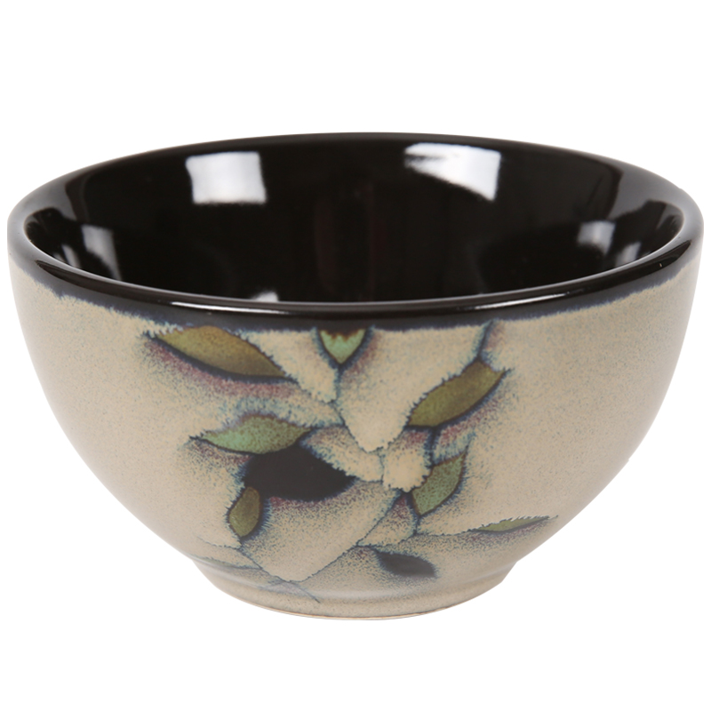 Yuquan household ceramics tableware eat rice bowl rice bowls a single large hand - made Korean creative rainbow such as bowl soup bowl dish bowl