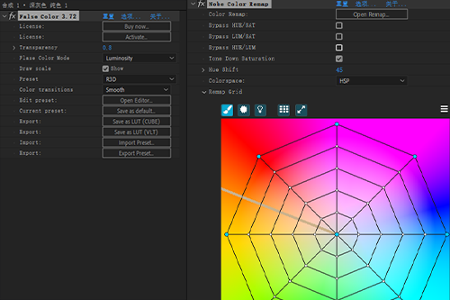 Ae/Pr/达芬奇/Ps插件-调色及监视预览套件 Timeinpixels v2020.2-Nobe Display/False Color/Nobe Color Remap Win破解版