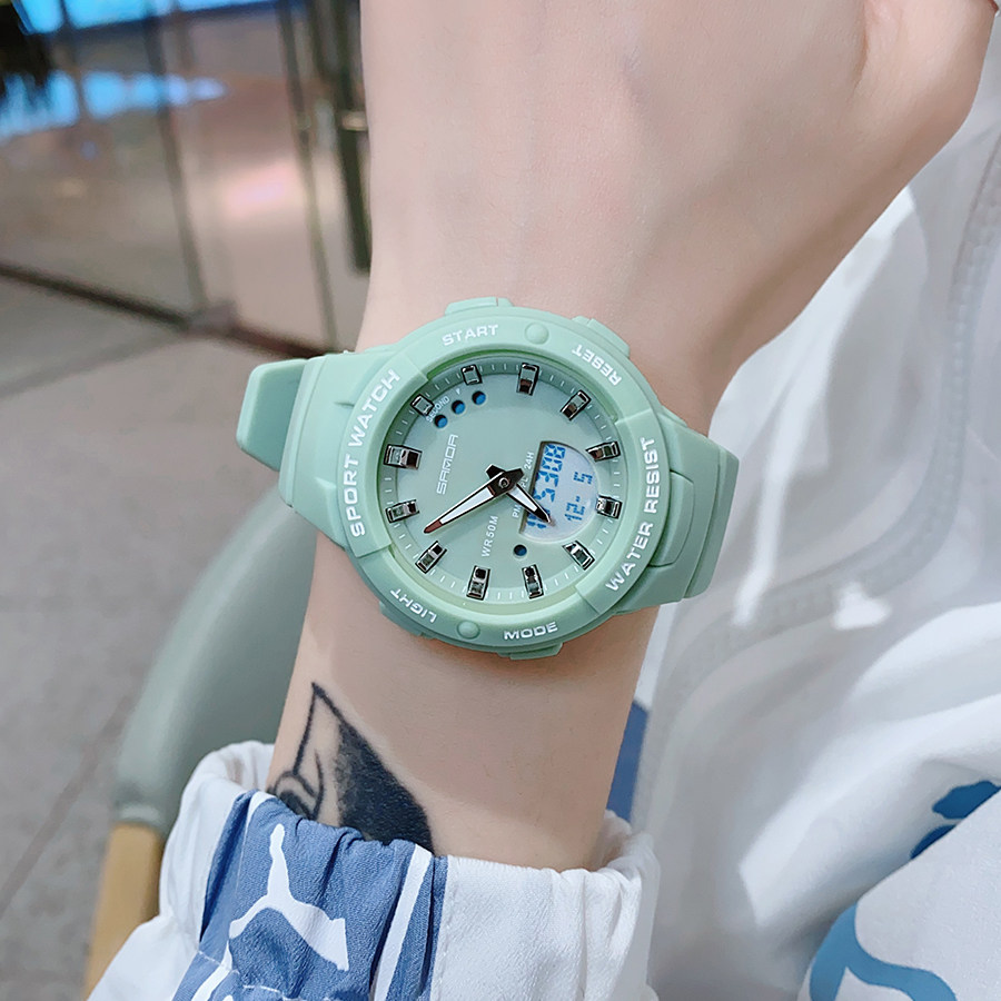 Electronic Watches Students Junior High School Women Ins Wind Small Crowd Design Teenage Elementary School Kids Minimalist Temperament Waterproof children