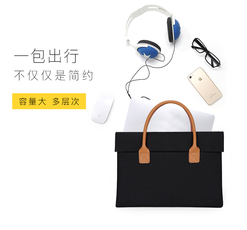 Apple túi kê máy tính xách tay macbook13.3 inch air12 lót túi macpro15.6 inch túi xách 11 inch 14 inch unisex máy tính thời trang - Phụ kiện máy tính xách tay sticker dán máy tính casio